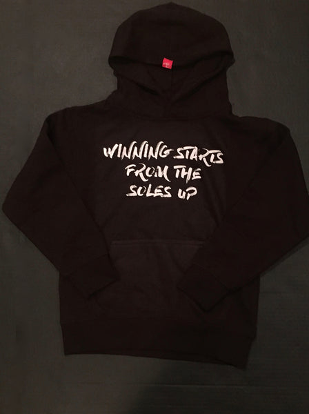 Winning From The Soles Up Kids Hoodie